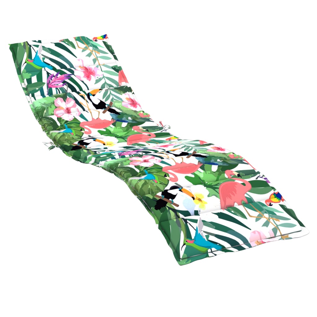 Multicolor Oxford Fabric Sun Lounger Cushion