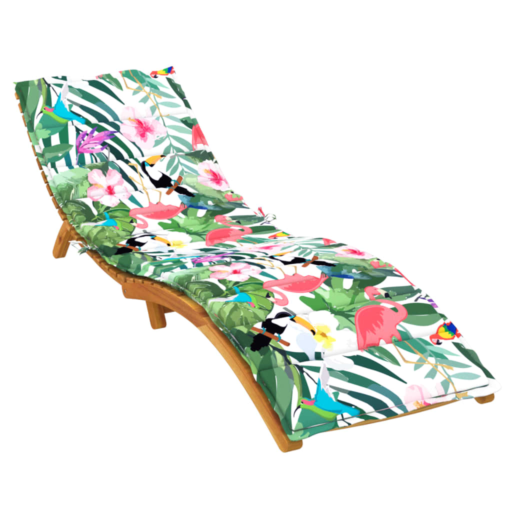 Multicolor Oxford Fabric Sun Lounger Cushion