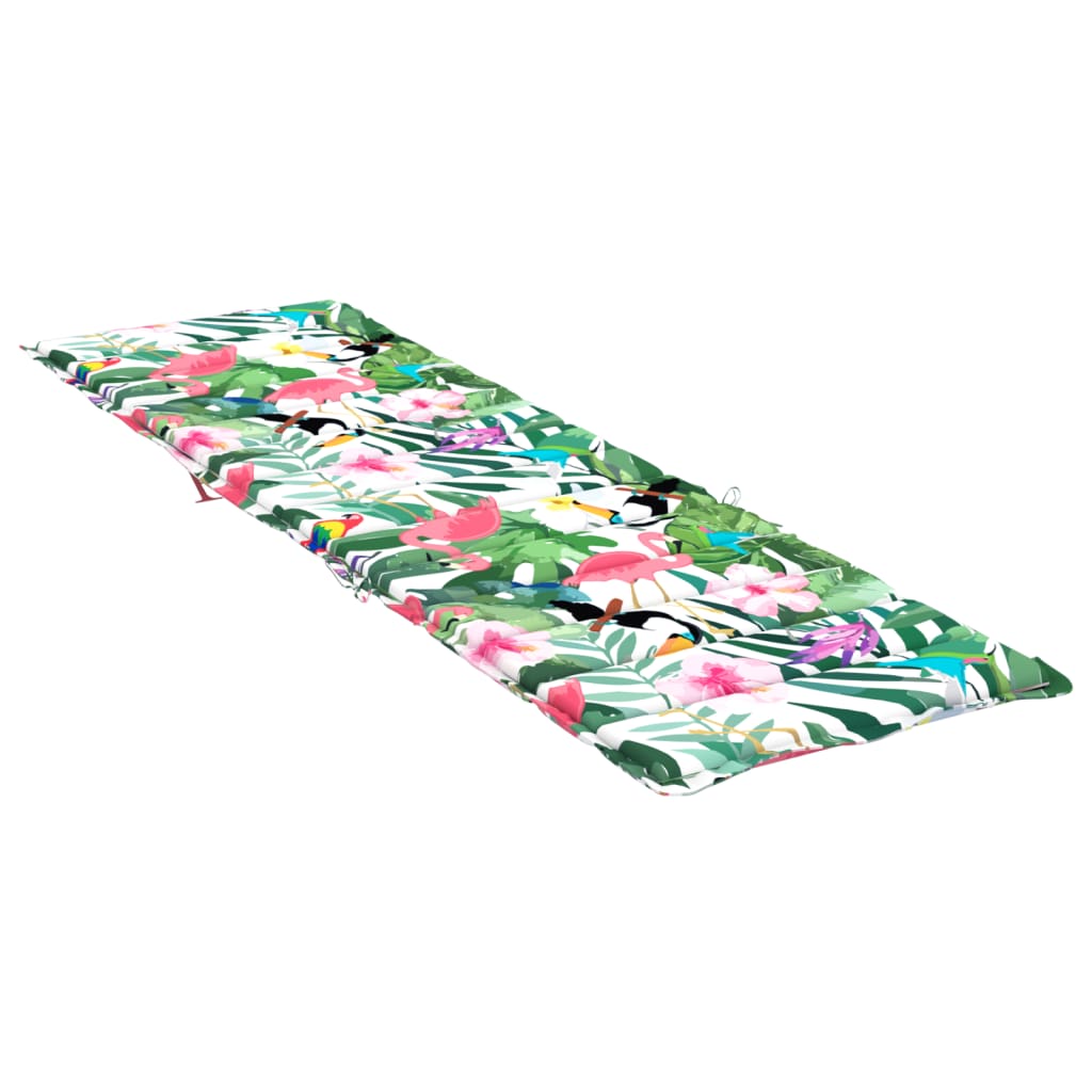 Multicolor Oxford Fabric Sun Lounger Cushion