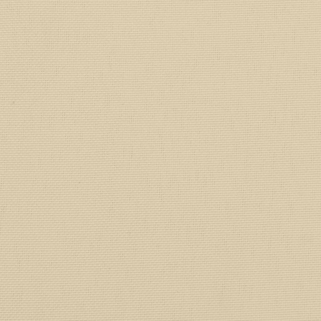 Stuhlkissen 6 Stk. Beige 40x40x7 cm Oxford-Gewebe