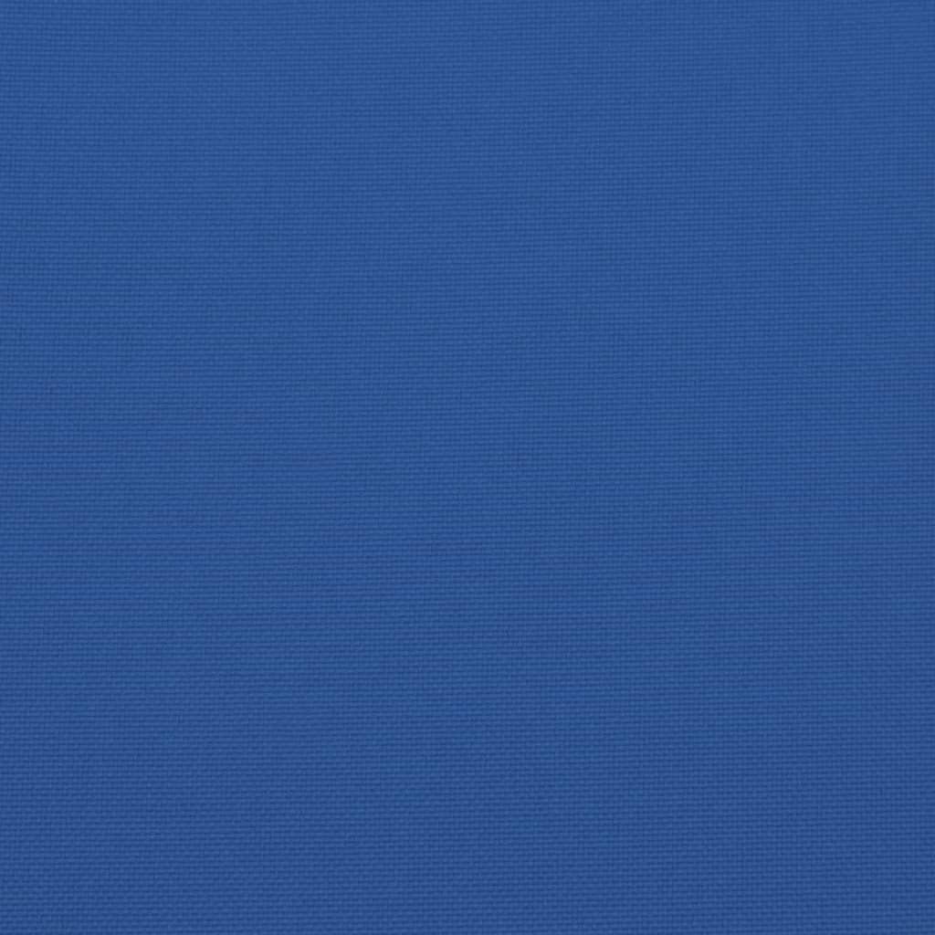 Stuhlkissen 2 Stk. Blau 40x40x7 cm Oxford-Gewebe