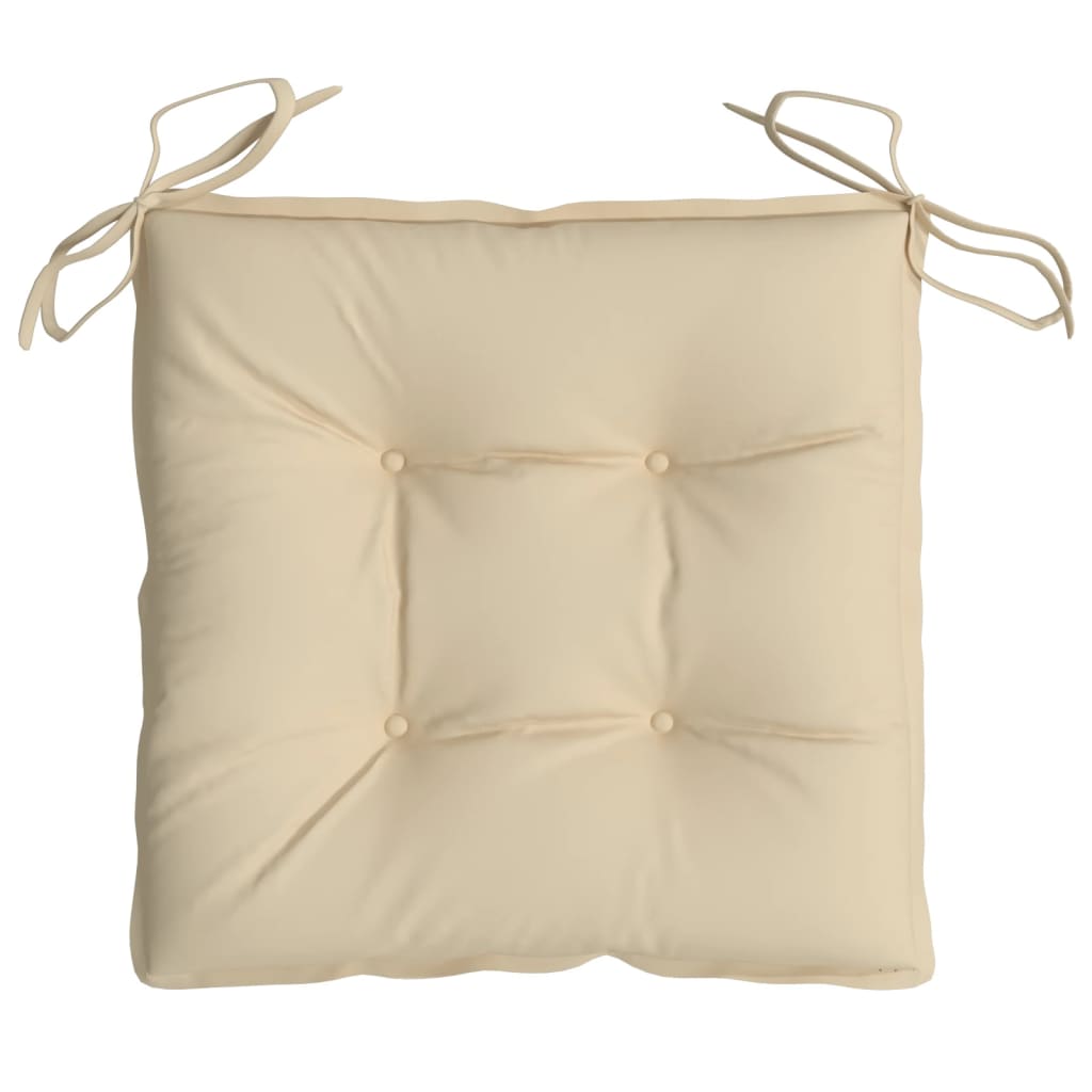 Pallet Cushions 6 pcs. Beige 50x50x7 cm Oxford Fabric