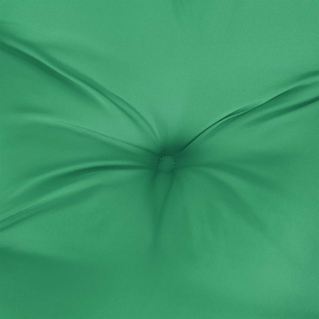 Coussins de palette 2 pcs Vert 50x50x7 cm Tissu Oxford