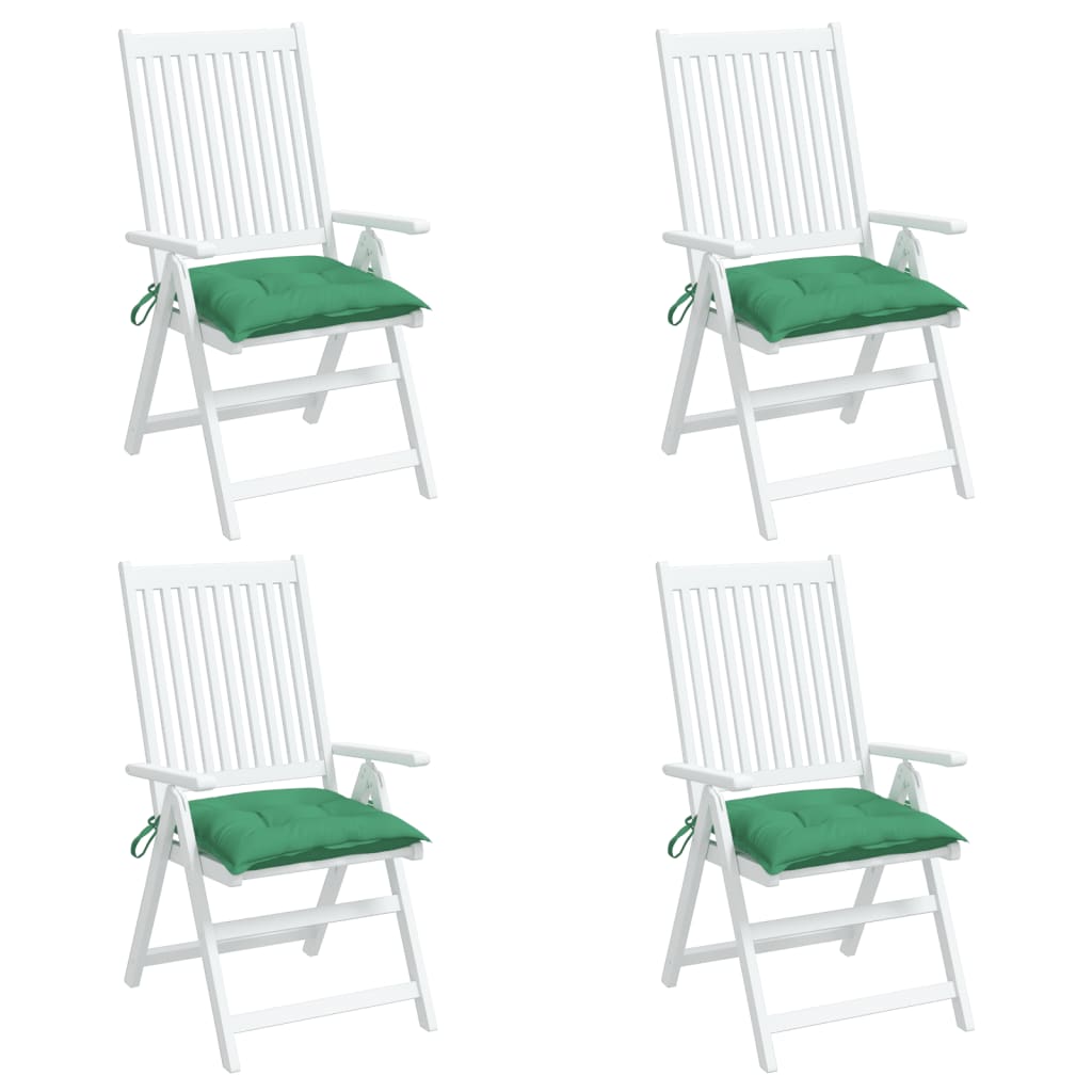 Pallet Cushions 4 pcs. Green 50x50x7 cm Oxford Fabric