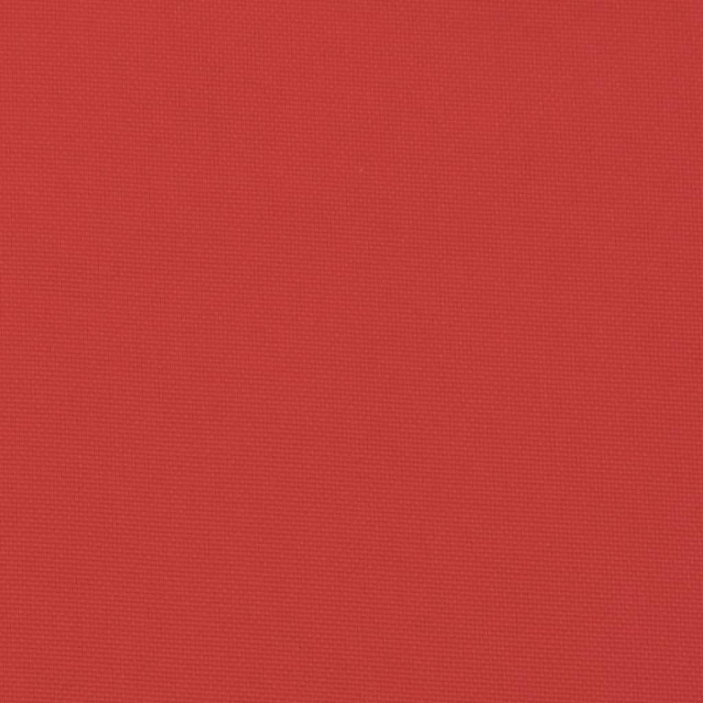 Coussins de palette 6 pcs. Rouge 50x50x7 cm Tissu Oxford