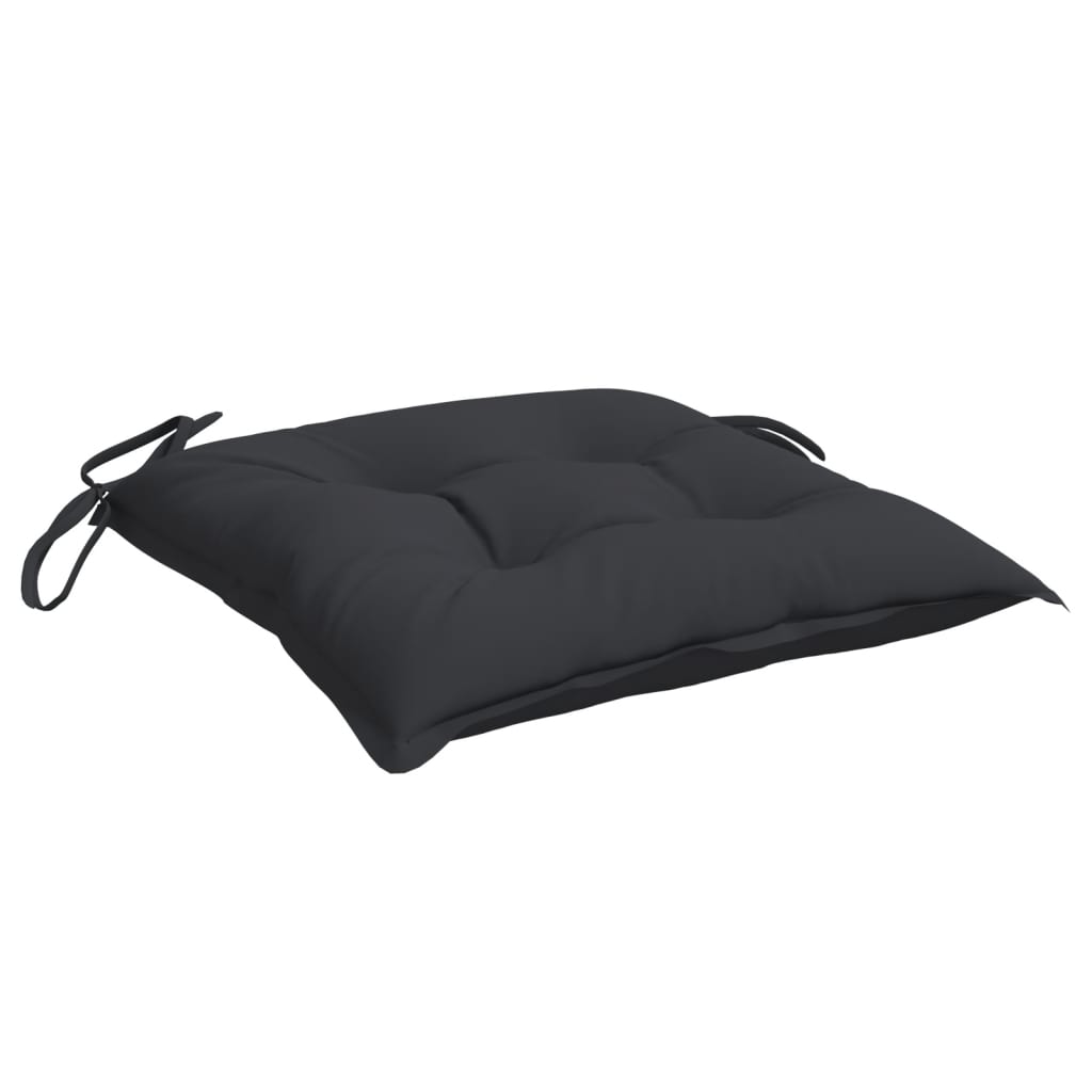 Pallet Cushions 4 pcs. Black 50x50x7 cm Oxford Fabric