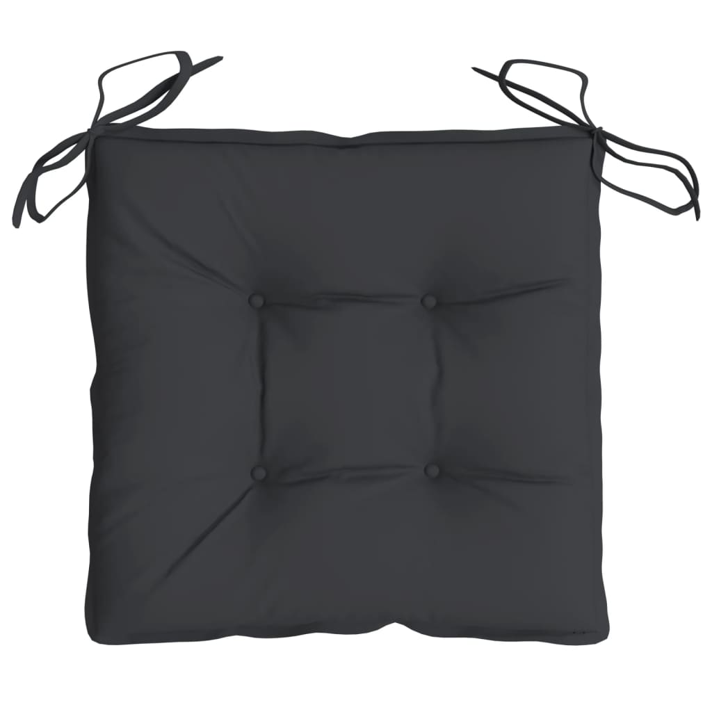 Pallet Cushions 4 pcs. Black 50x50x7 cm Oxford Fabric