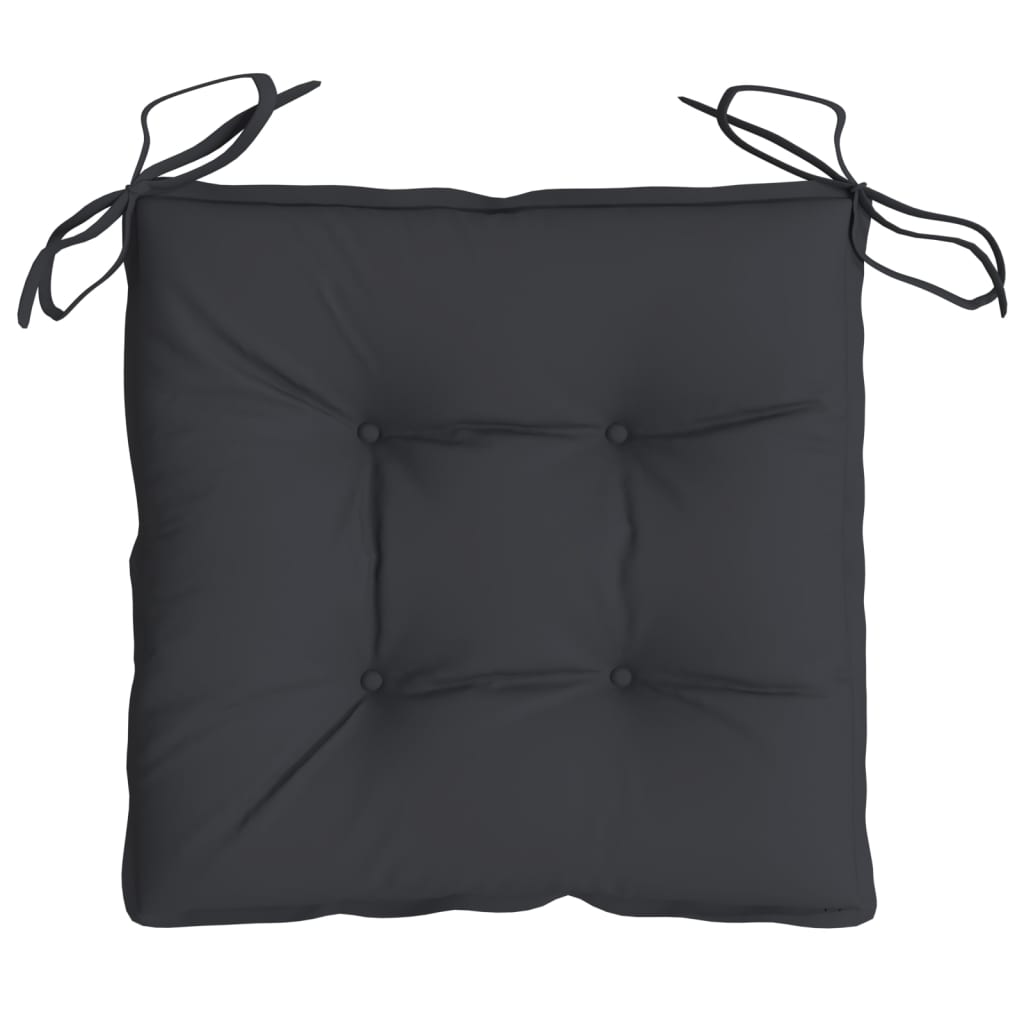 Pallet Cushions 6 pcs. Black 50x50x7 cm Oxford Fabric