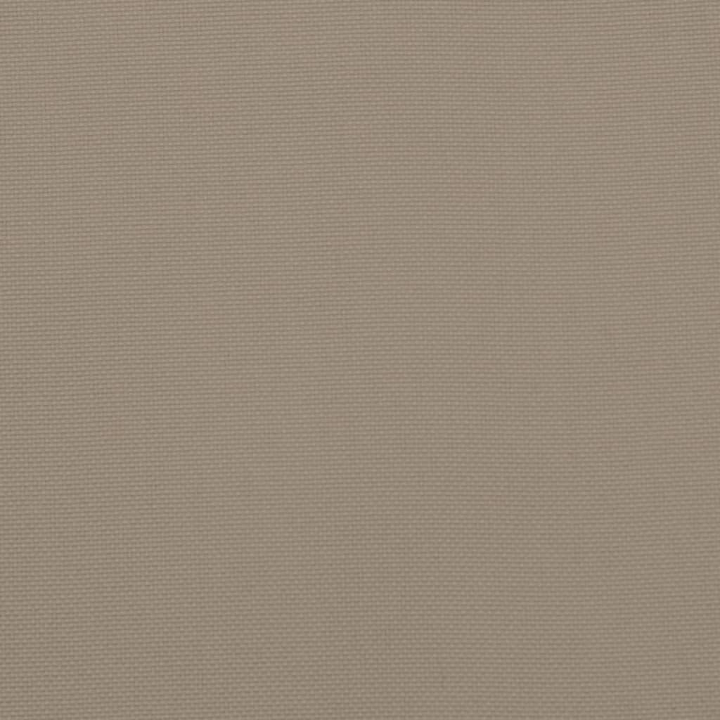 Pallet Cushions 6 pcs Taupe 50x50x7 cm Oxford Fabric