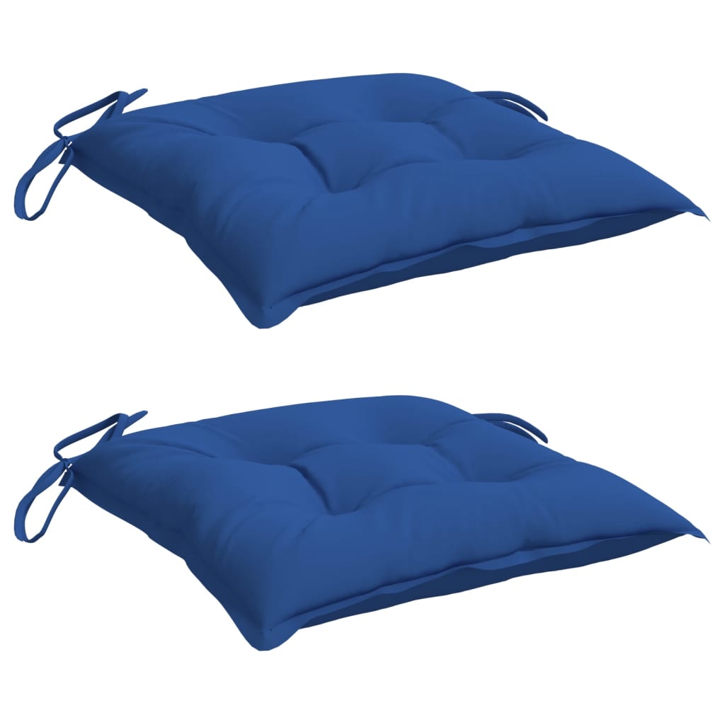 Pallet Cushions 2 pcs. Blue 50x50x7 cm Oxford Fabric