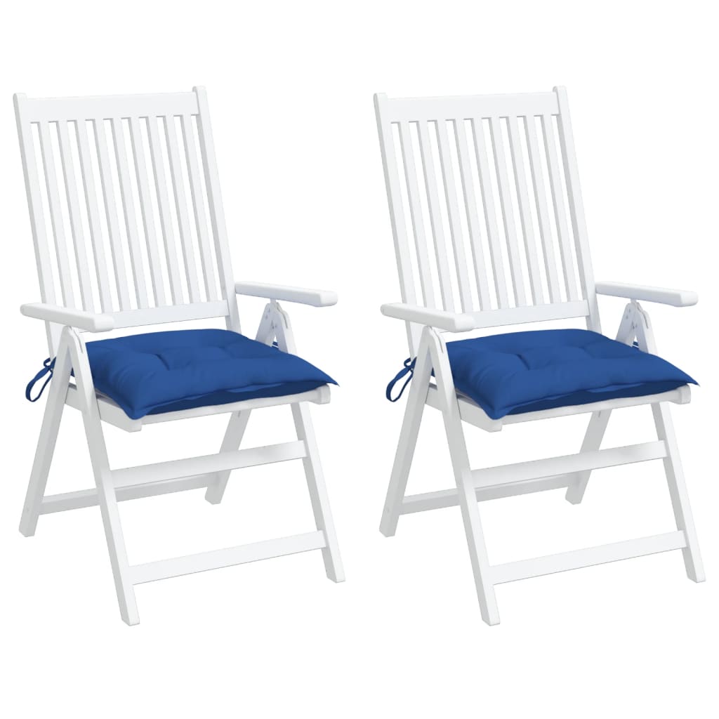 Pallet Cushions 2 pcs. Blue 50x50x7 cm Oxford Fabric