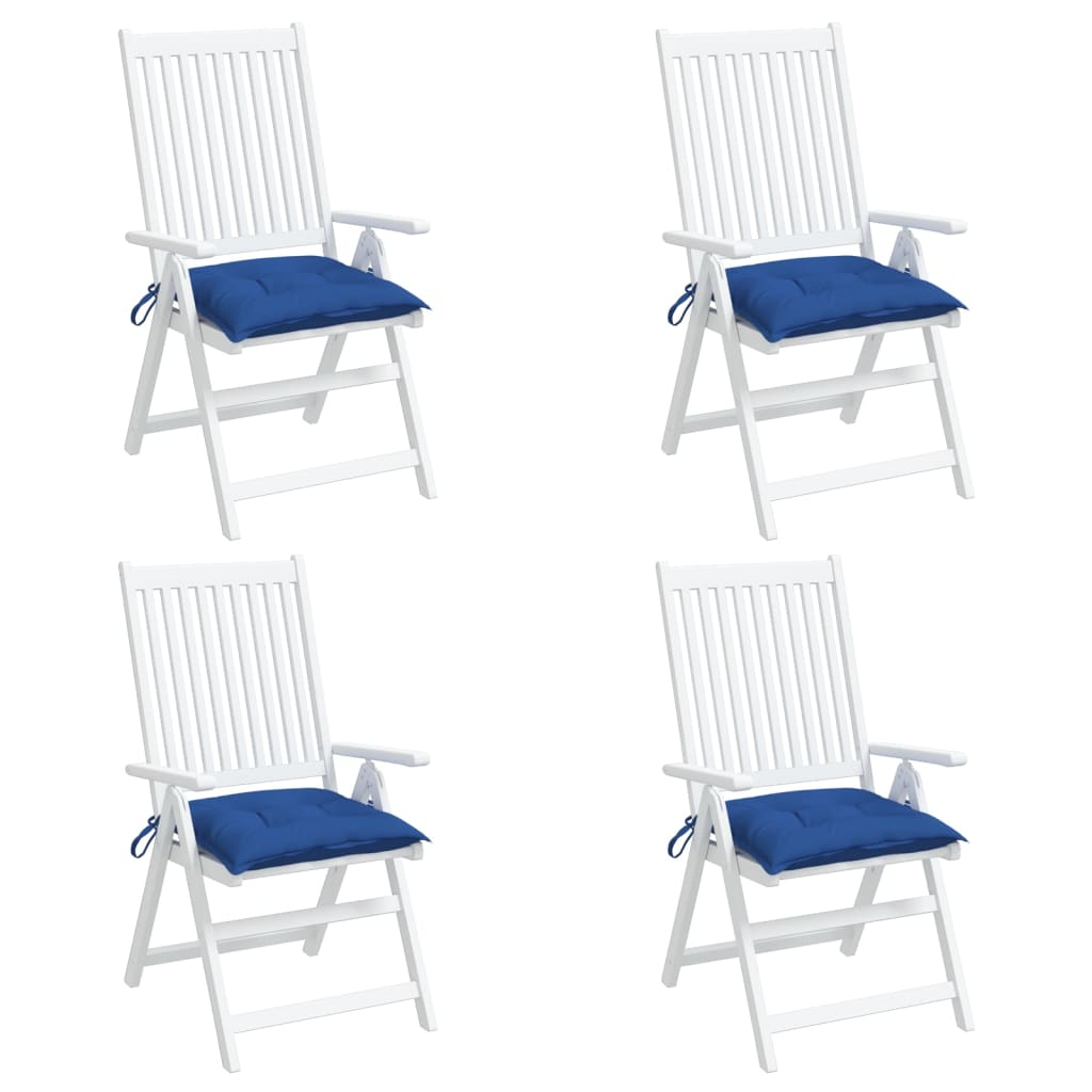 Pallet Cushions 4 pcs Blue 50x50x7 cm Oxford Fabric