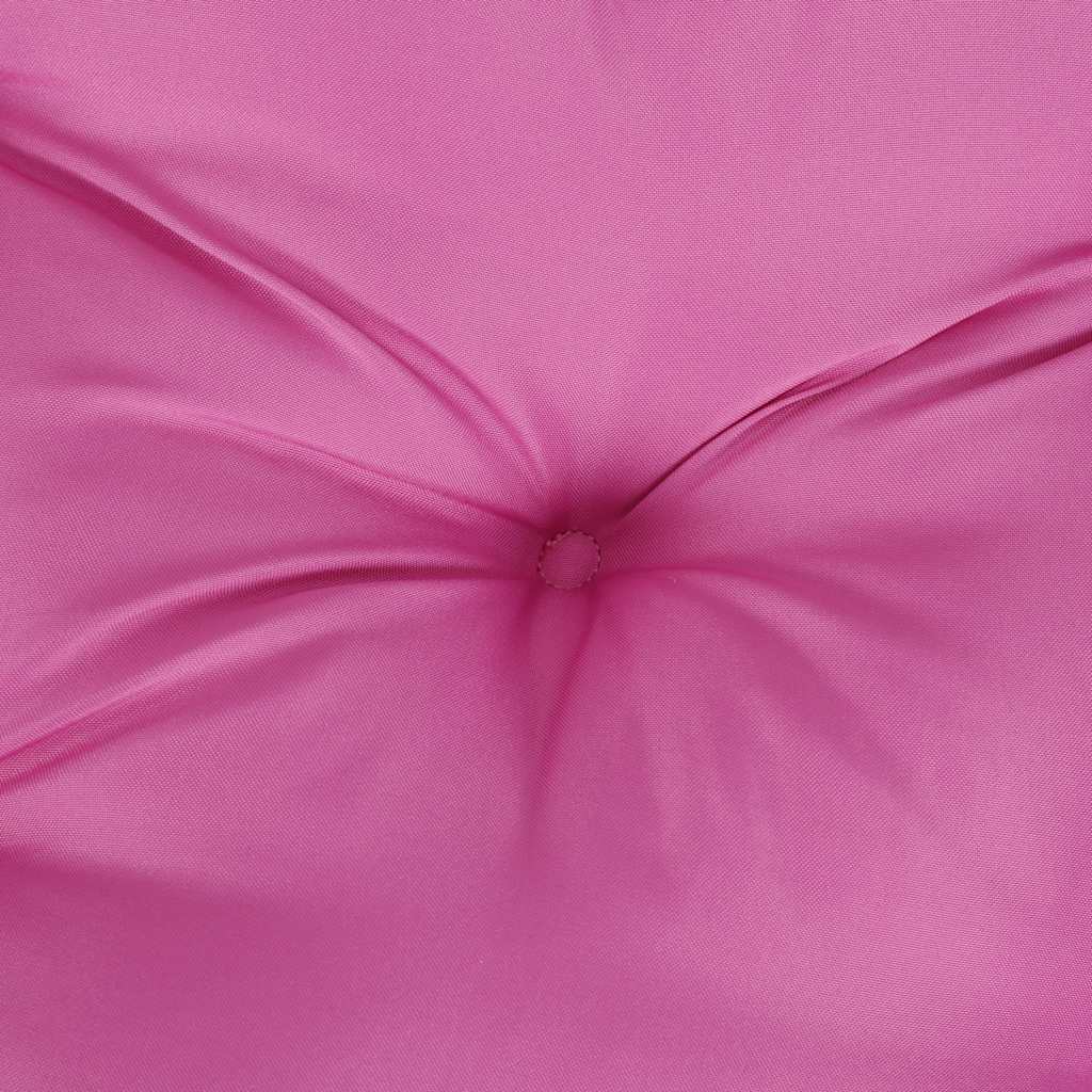 Coussins de chaise 4 pcs Rose 50x50x7 cm Tissu Oxford