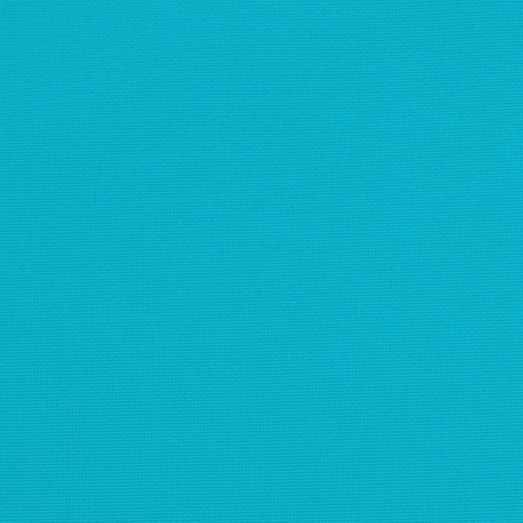 Coussins de chaise 6 pièces Turquoise 50x50x7 cm Tissu Oxford