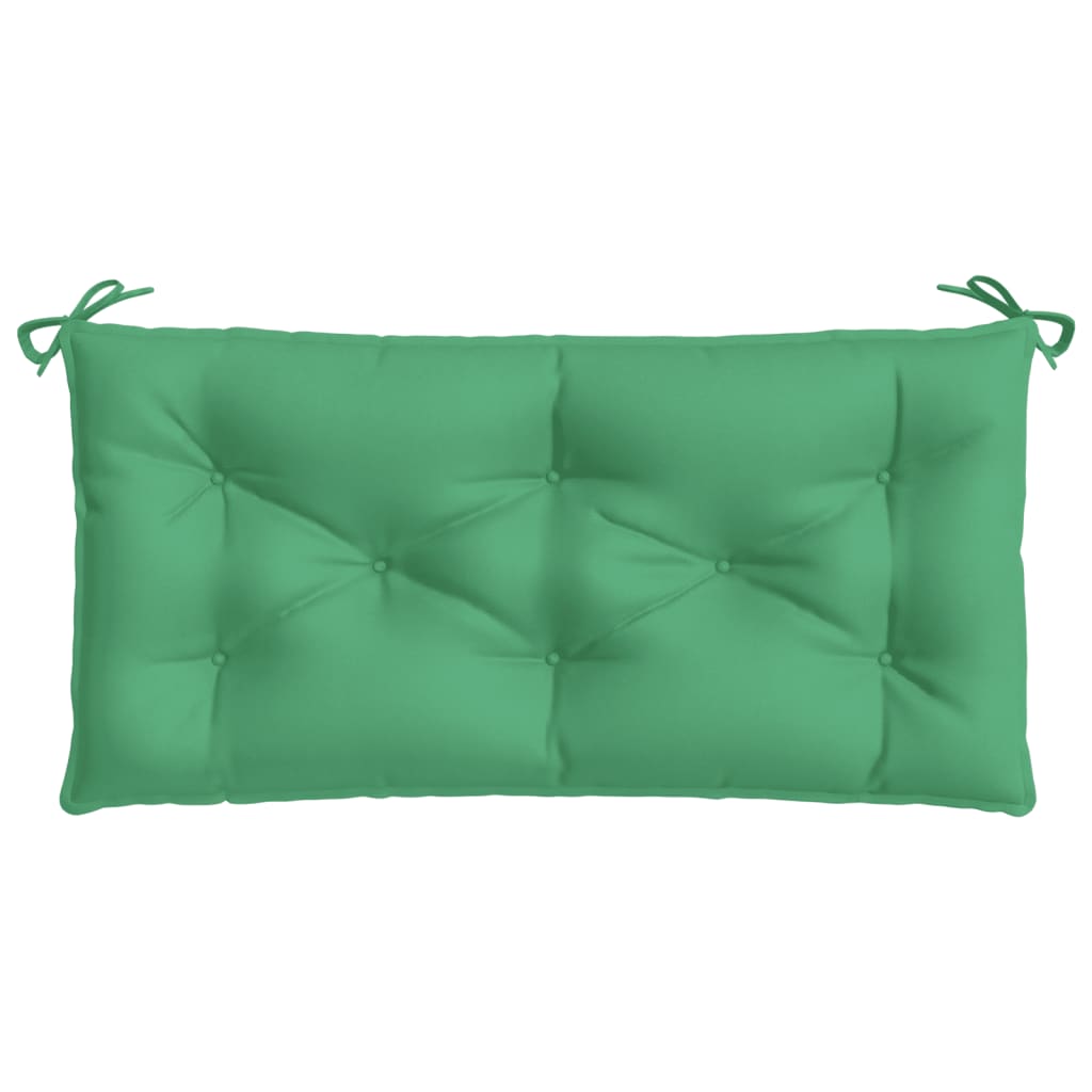 Garden Bench Cushion Green 100x50x7 cm Oxford Fabric