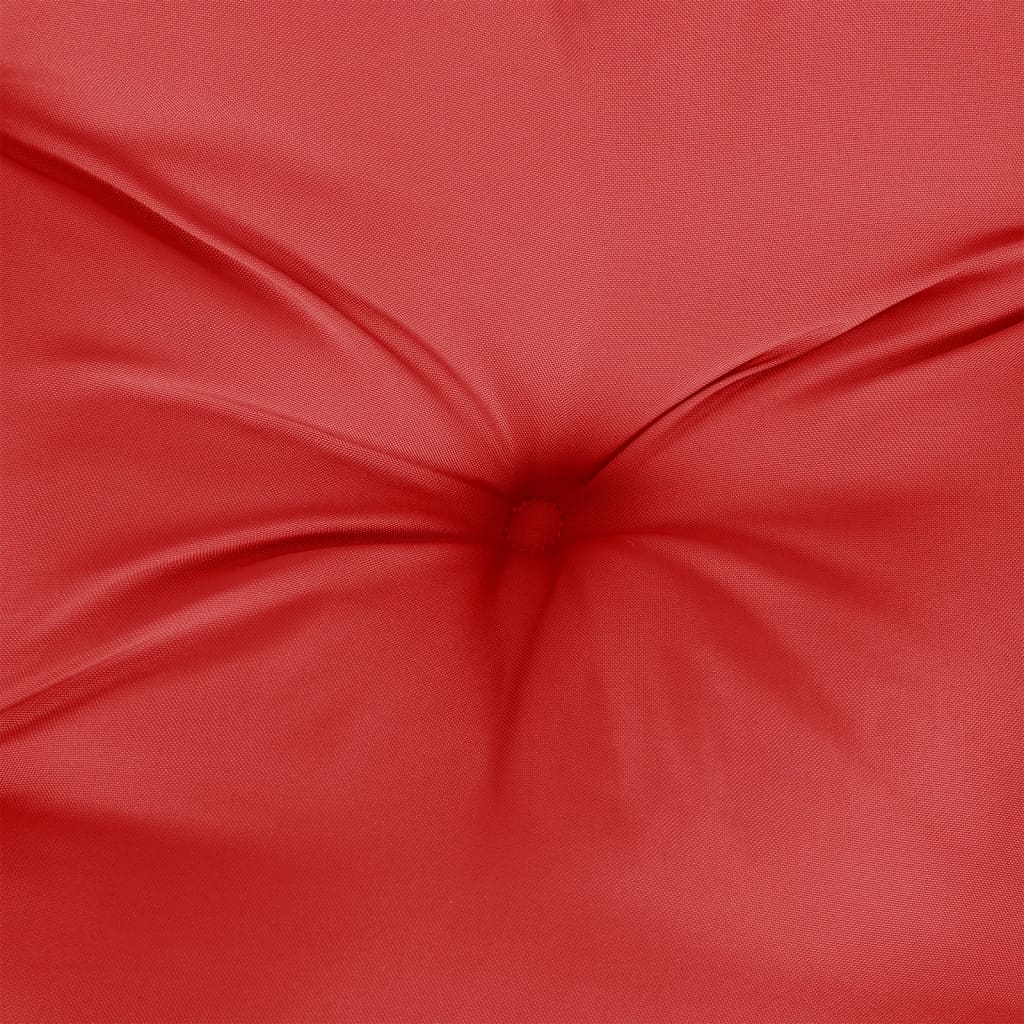 Garden Bench Cushion Red 100x50x7 cm Oxford Fabric