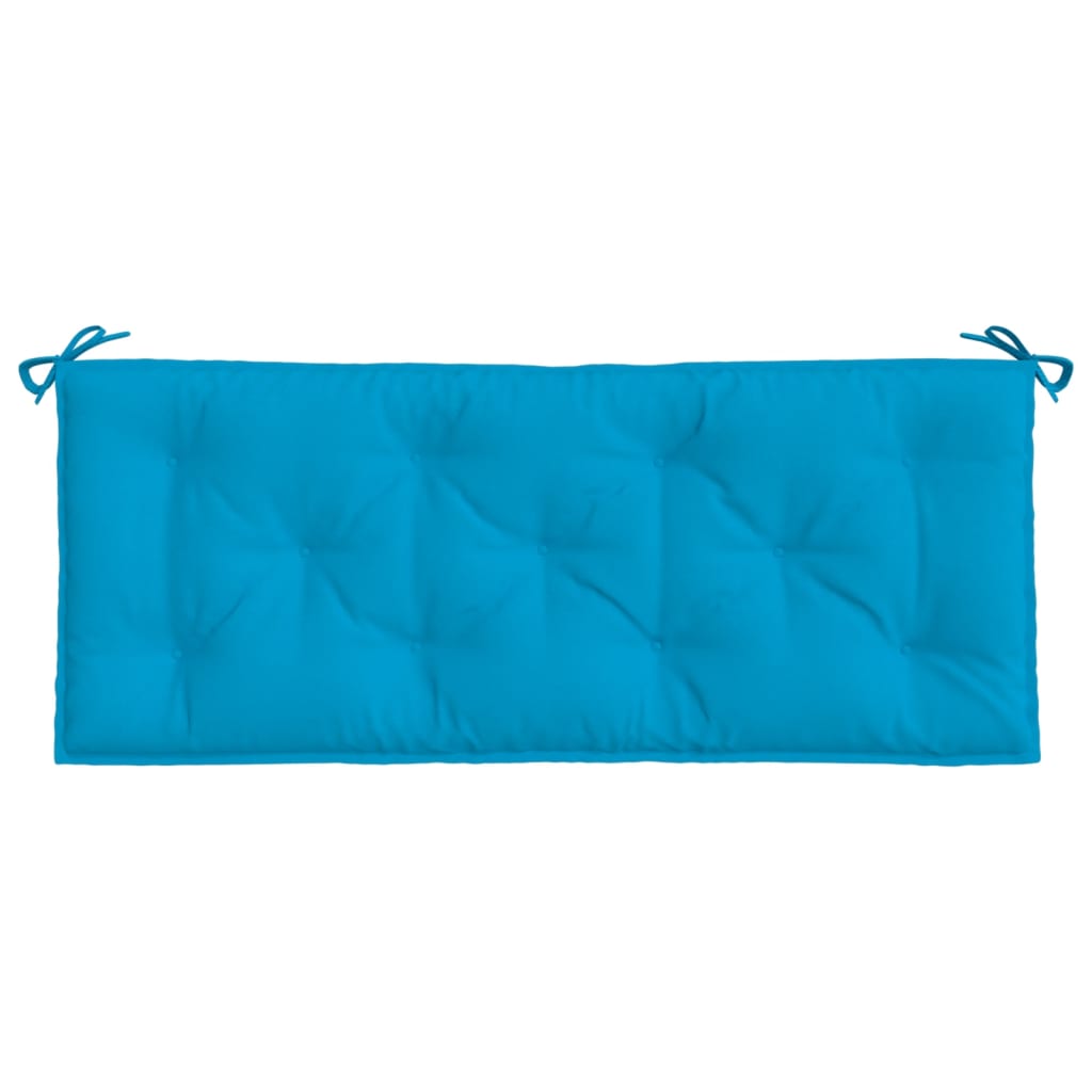 Garden Bench Cushion Light Blue 120x50x7 cm Oxford Fabric