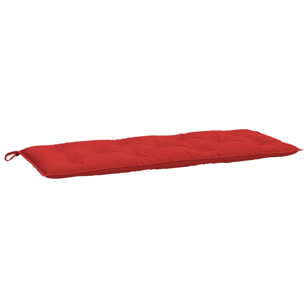 Garden Bench Cushion Red 120x50x7 cm Oxford Fabric