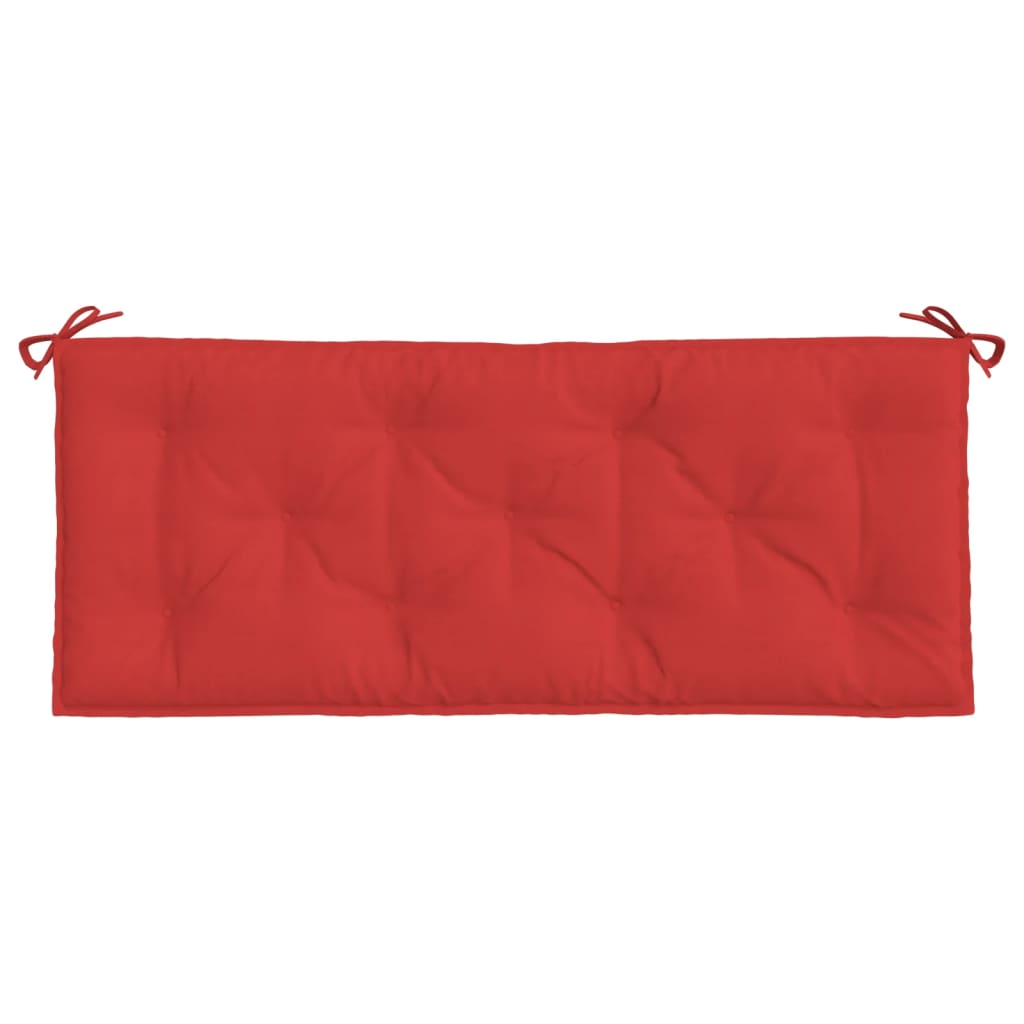 Garden Bench Cushion Red 120x50x7 cm Oxford Fabric