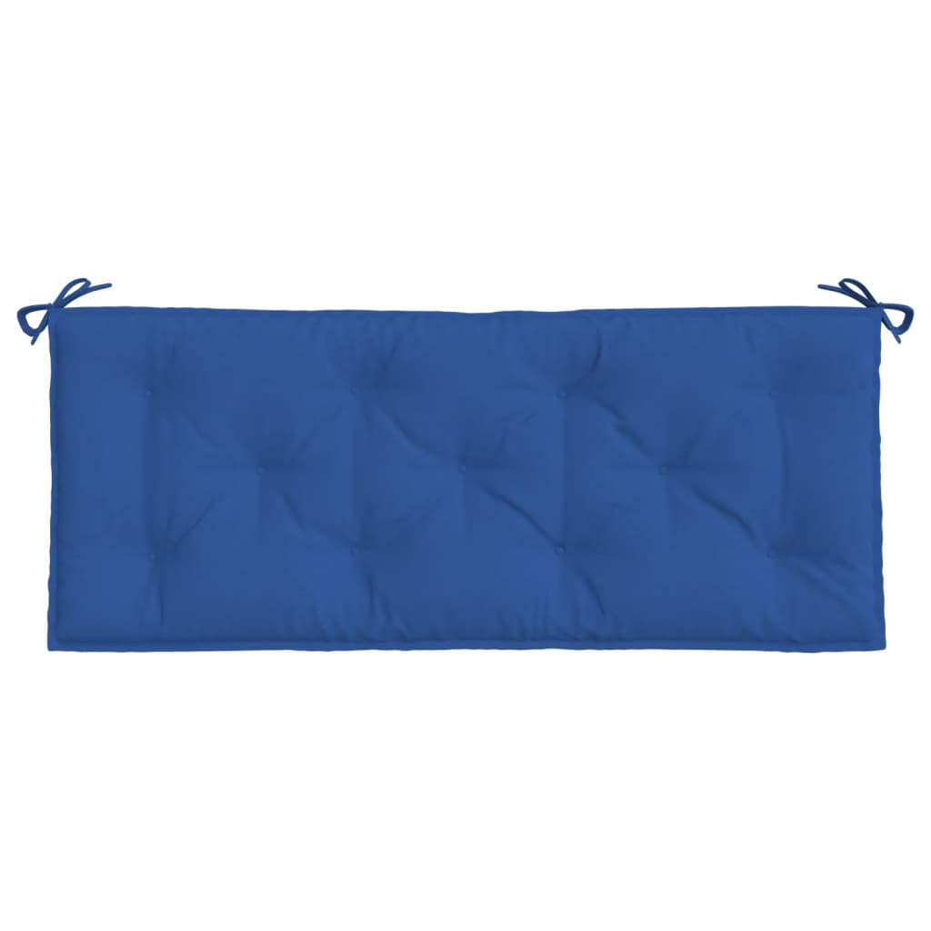 Garden Bench Cushion Blue 120x50x7 cm Oxford Fabric