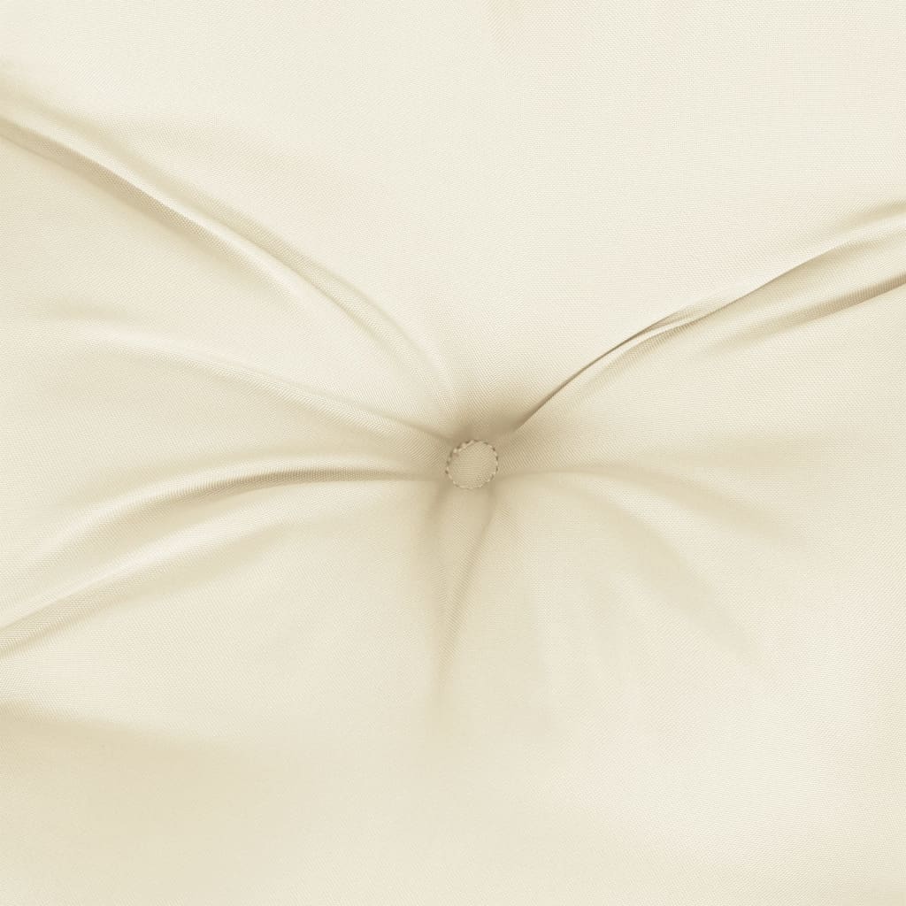 Coussin de banc de jardin Crème 150x50x7 cm Tissu Oxford