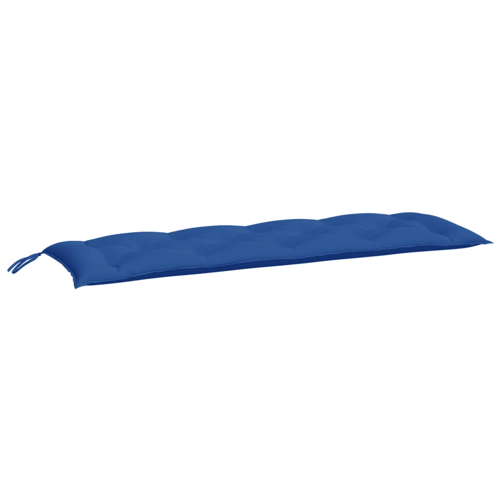 Coussin de banc de jardin bleu roi 150x50x7 cm Tissu Oxford