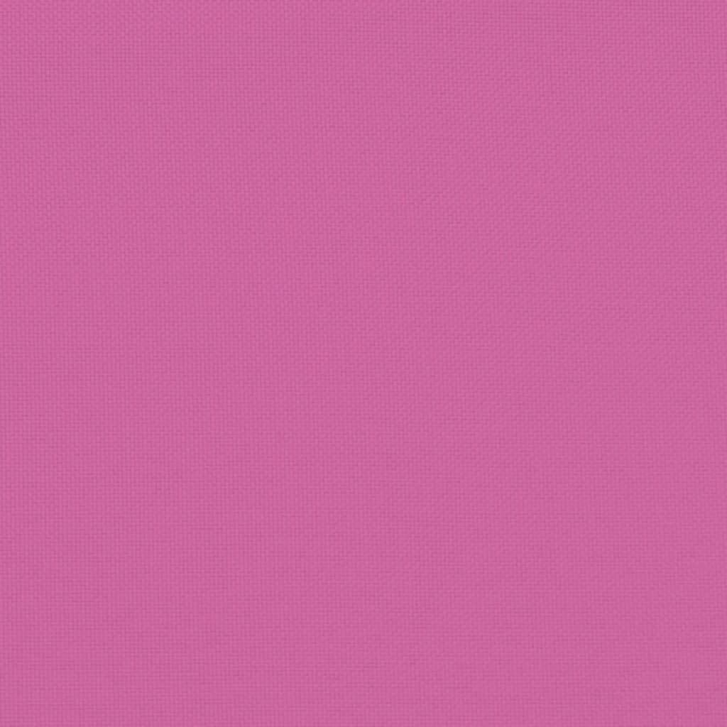 Coussin pour banc de jardin rose 150x50x7 cm en tissu Oxford