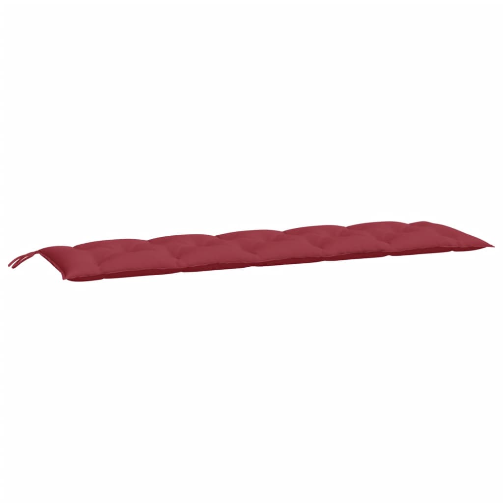 Garden Bench Cushion Wine Red 180x50x7 cm Oxford Fabric