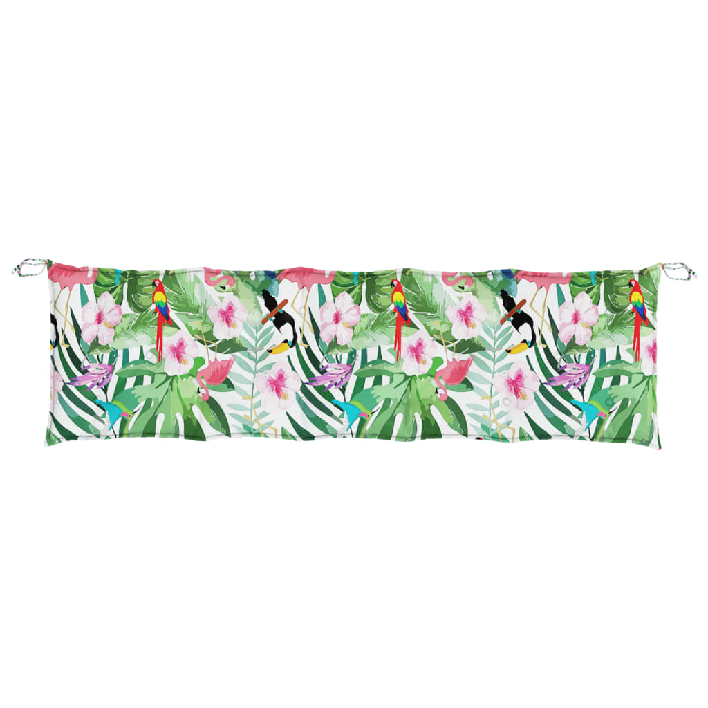 Garden Bench Cushion Multicolor 180x50x7 cm Oxford Fabric