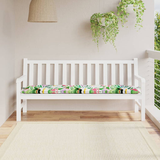 Garden Bench Cushion Multicolor 180x50x7 cm Oxford Fabric