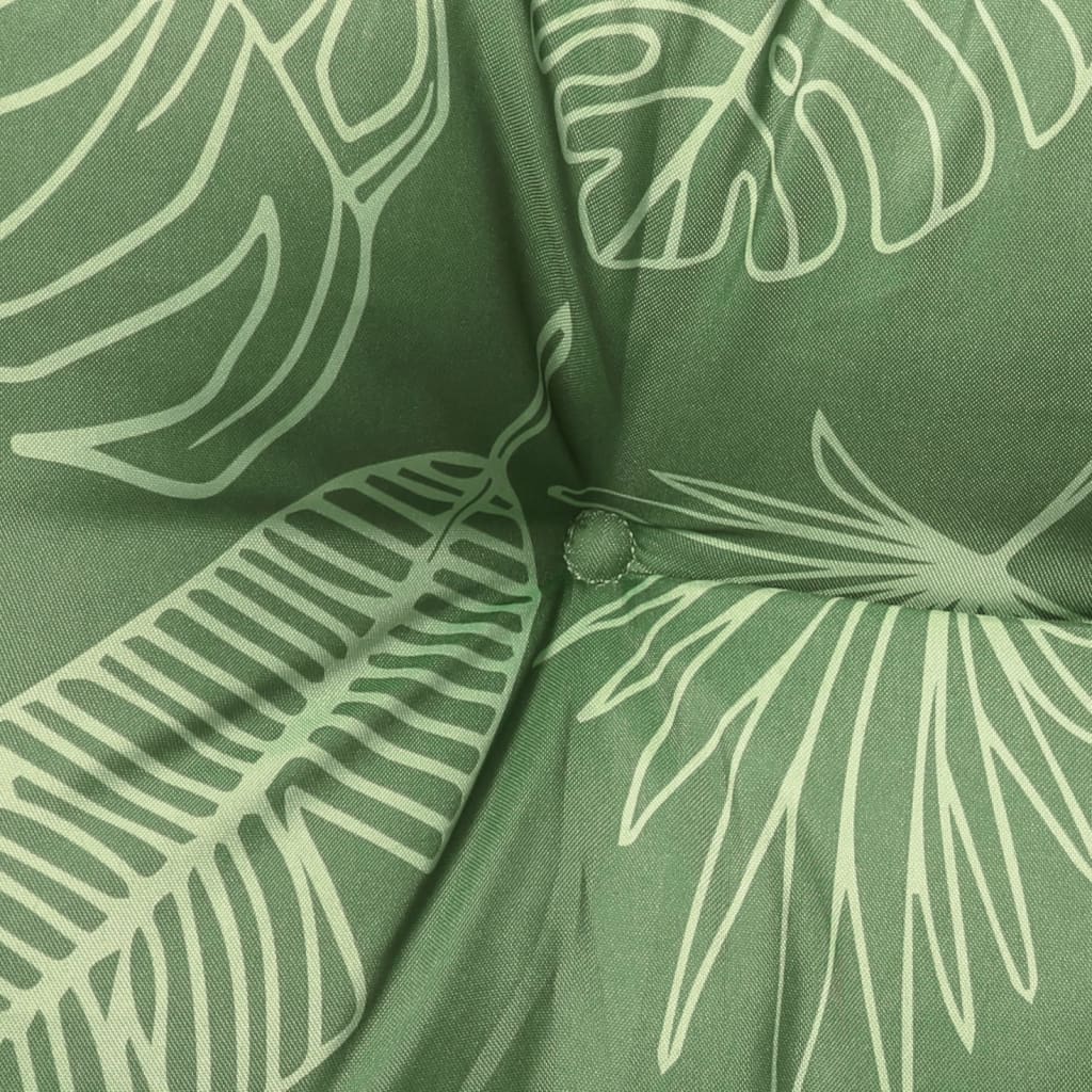 Garden Bench Cushion Leaf Pattern 180x50x7 cm Oxford Fabric