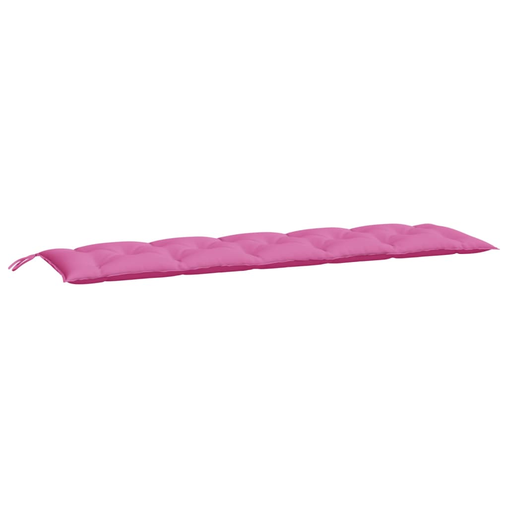 Garden Bench Cushion Pink 180x50x7 cm Oxford Fabric
