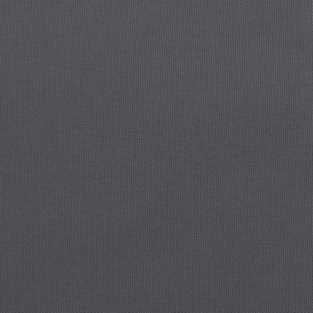 Garden bench cushion anthracite 200x50x7 cm Oxford fabric