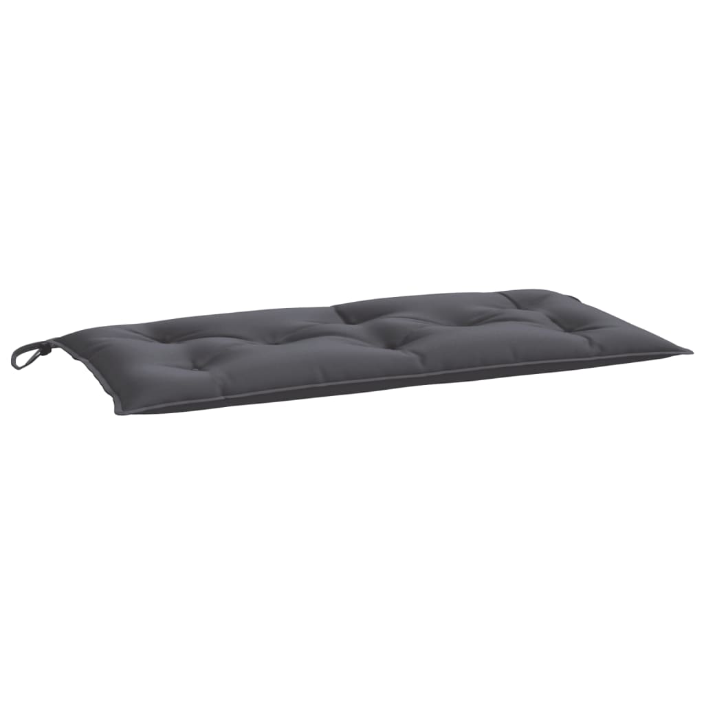 Coussins de banc de jardin 2 pcs Anthracite 100x50x7 cm Tissu Oxford