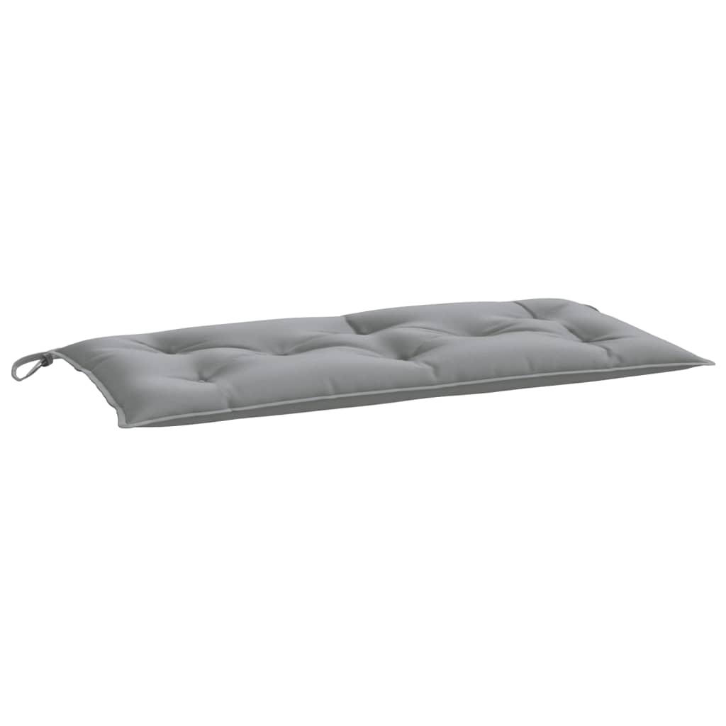 Garden bench cushions 2 pcs. Grey 100x50x7 cm Oxford fabric