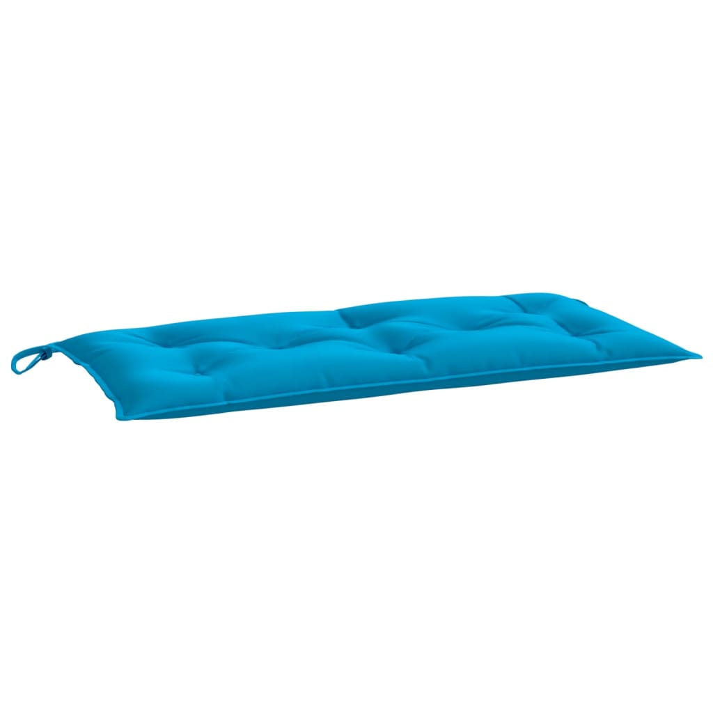 Garden Bench Cushions 2 pcs Light Blue 100x50x7 cm Oxford Fabric