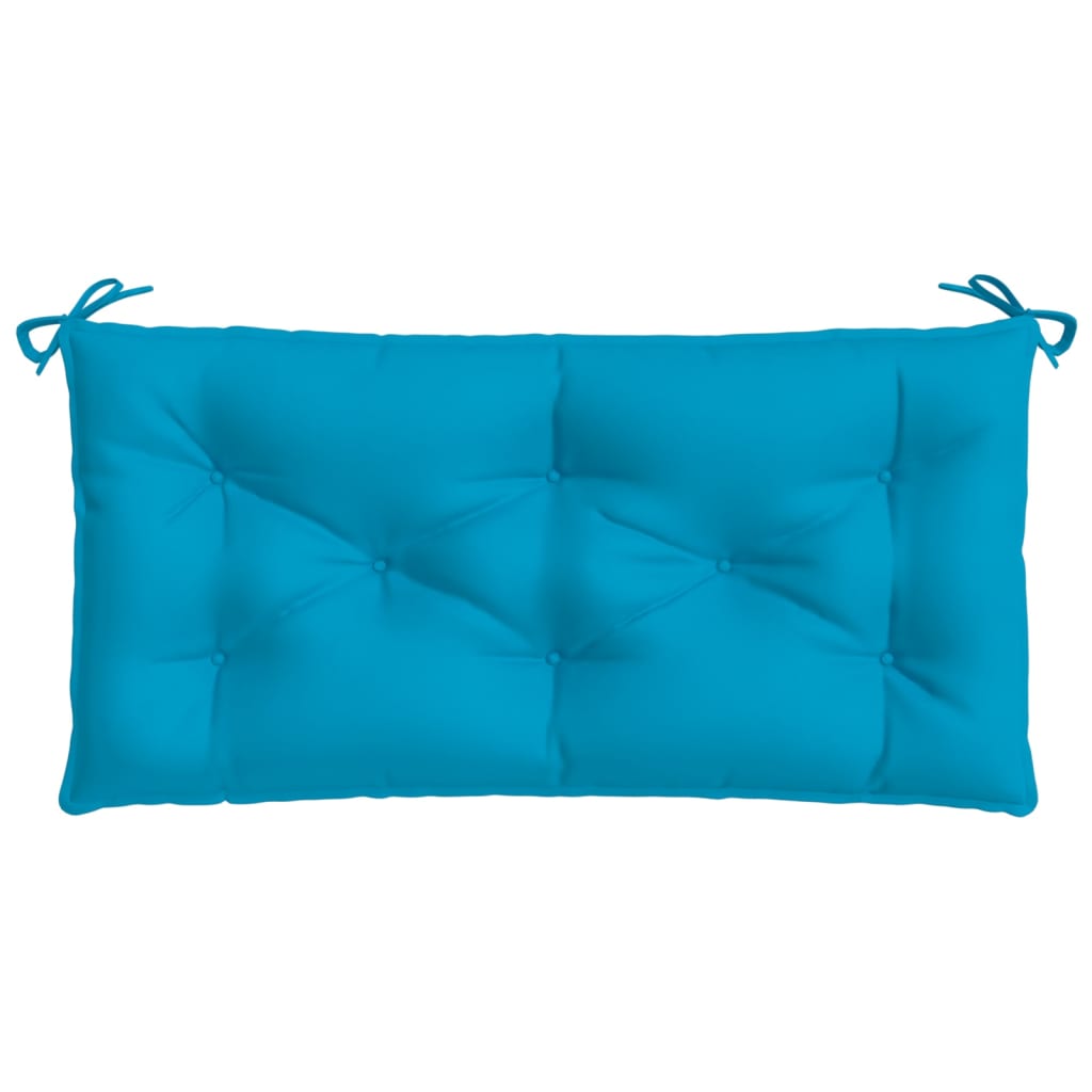 Garden Bench Cushions 2 pcs Light Blue 100x50x7 cm Oxford Fabric