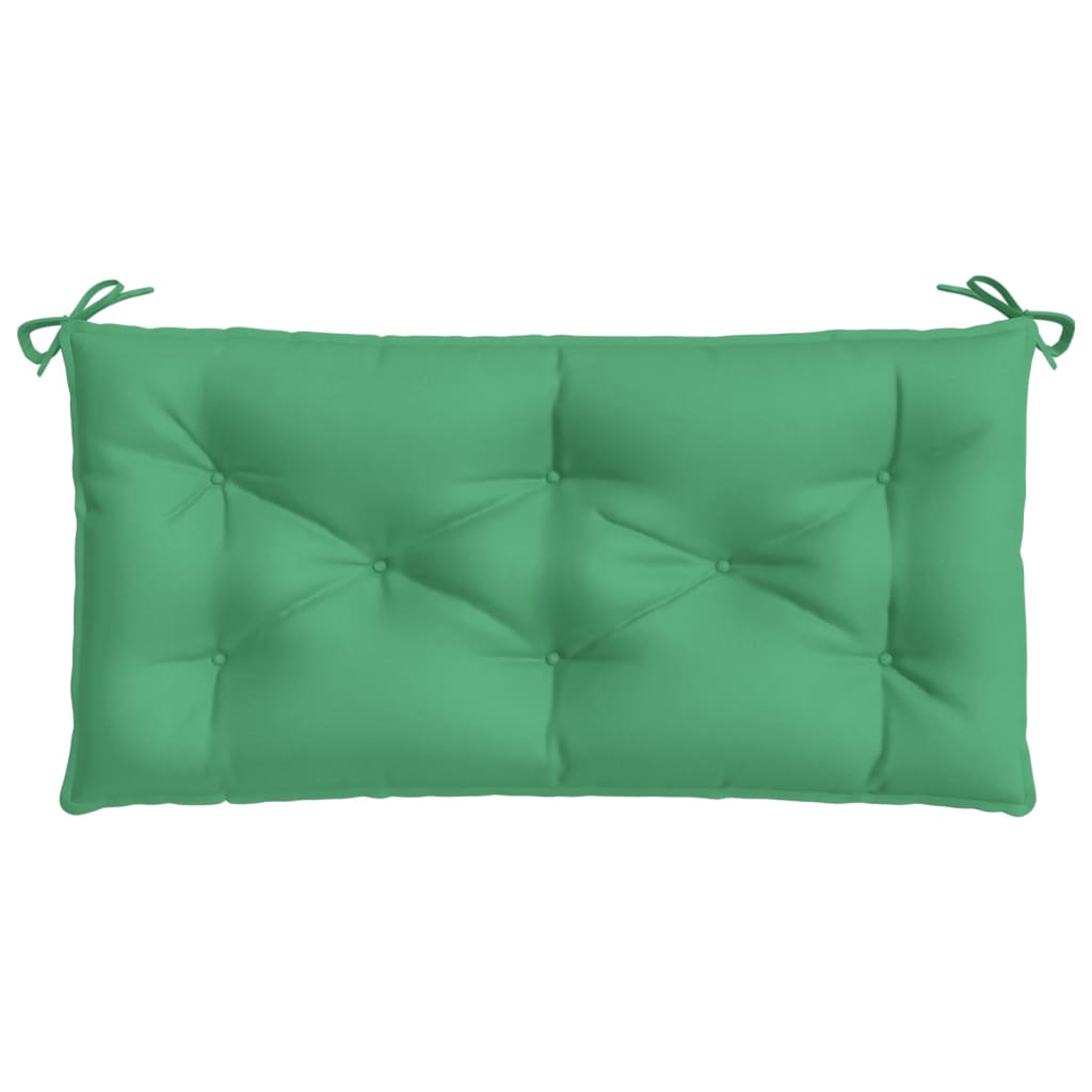 Garden Bench Cushions 2 pcs. Green 100x50x7 cm Oxford Fabric