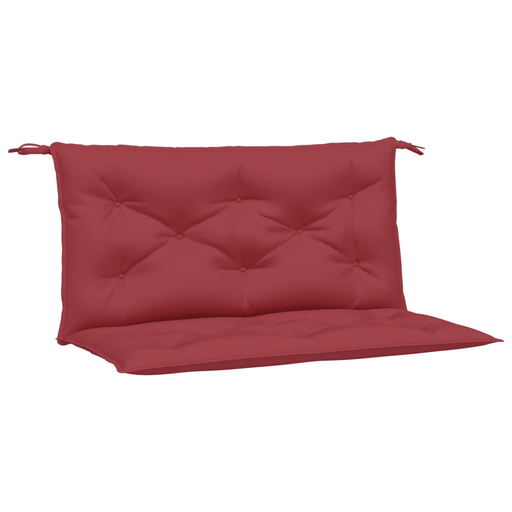 Garden Bench Cushions 2 pcs. Wine Red 100x50x7 cm Oxford Fabric