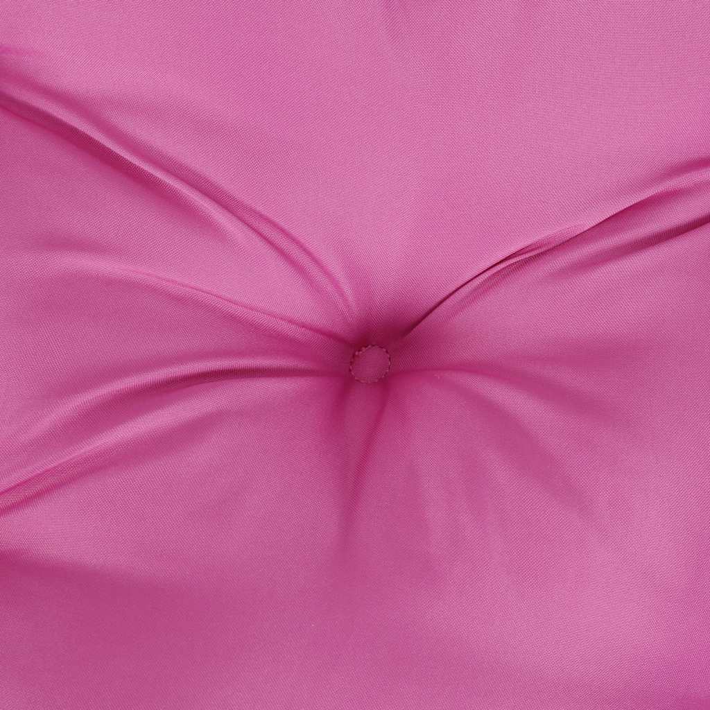 Gartenbank-Auflagen 2 Stk. Rosa 100x50x7 cm Stoff