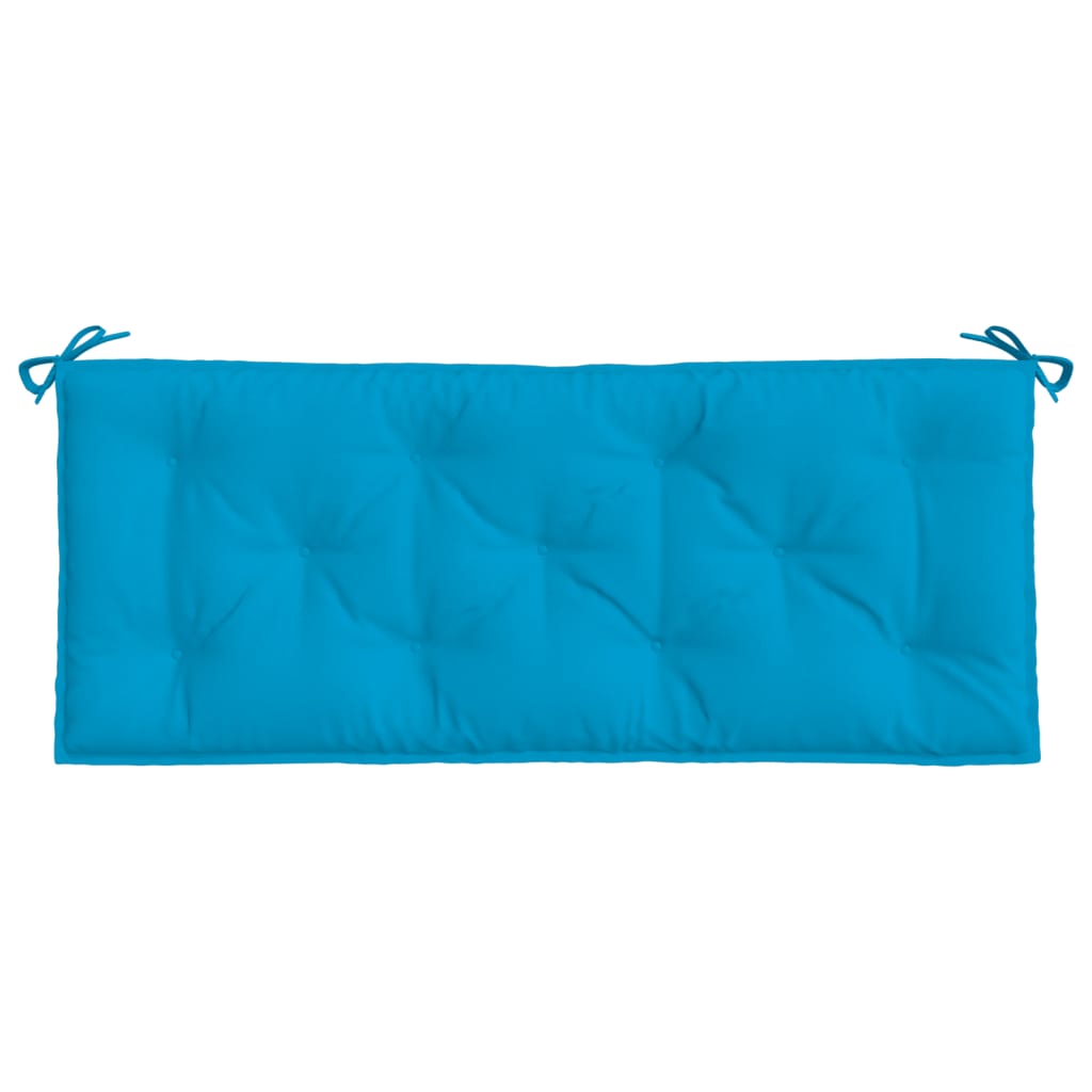 Garden Bench Cushions 2 pcs. Light Blue 120x50x7 cm Oxford Fabric