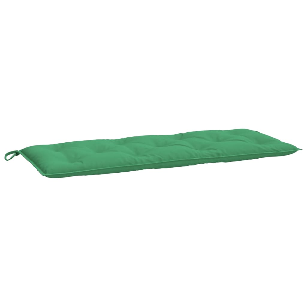 Garden Bench Cushions 2 pcs. Green 120x50x7 cm Oxford Fabric