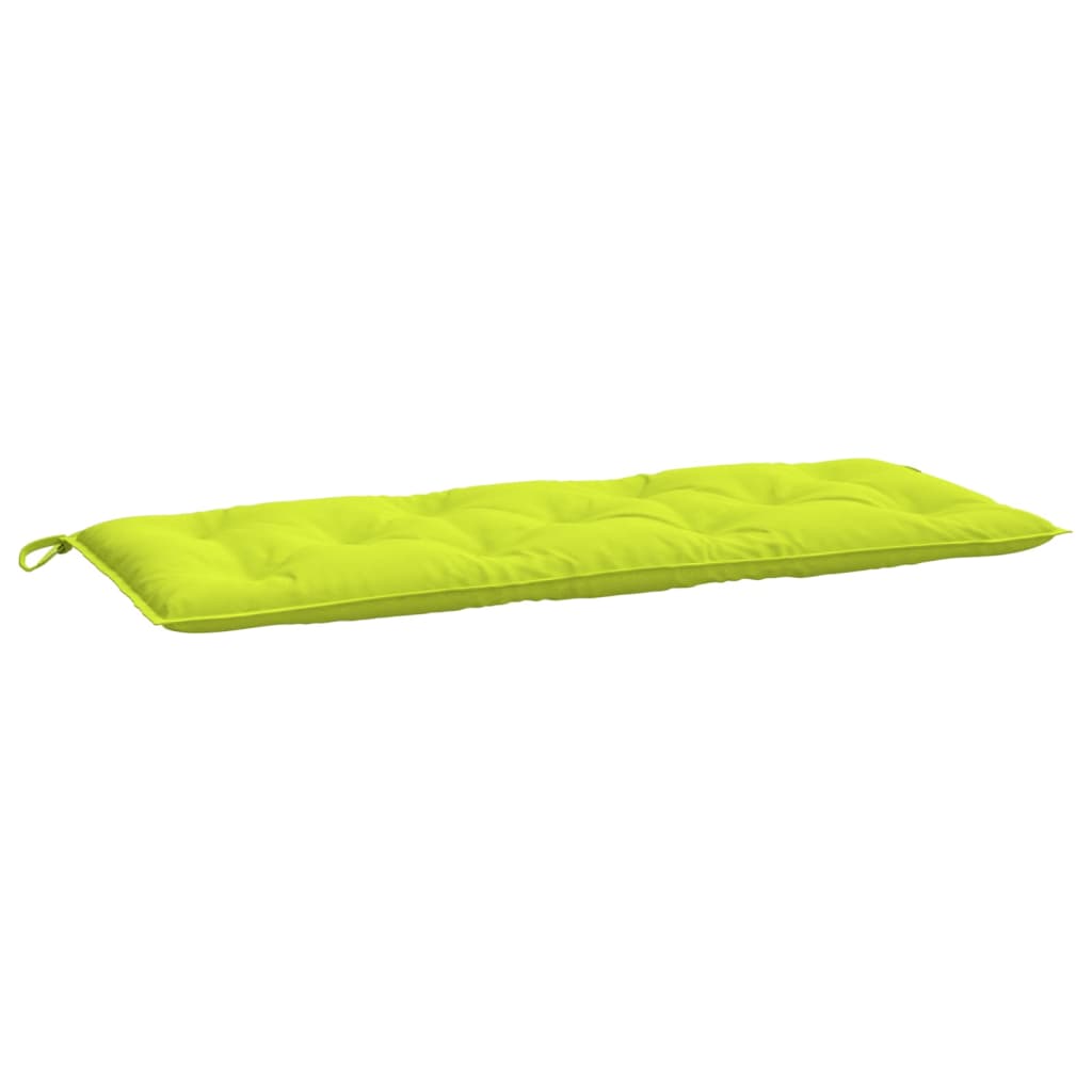 Garden Bench Cushions 2 pcs Light Green 120x50x7 cm Oxford Fabric