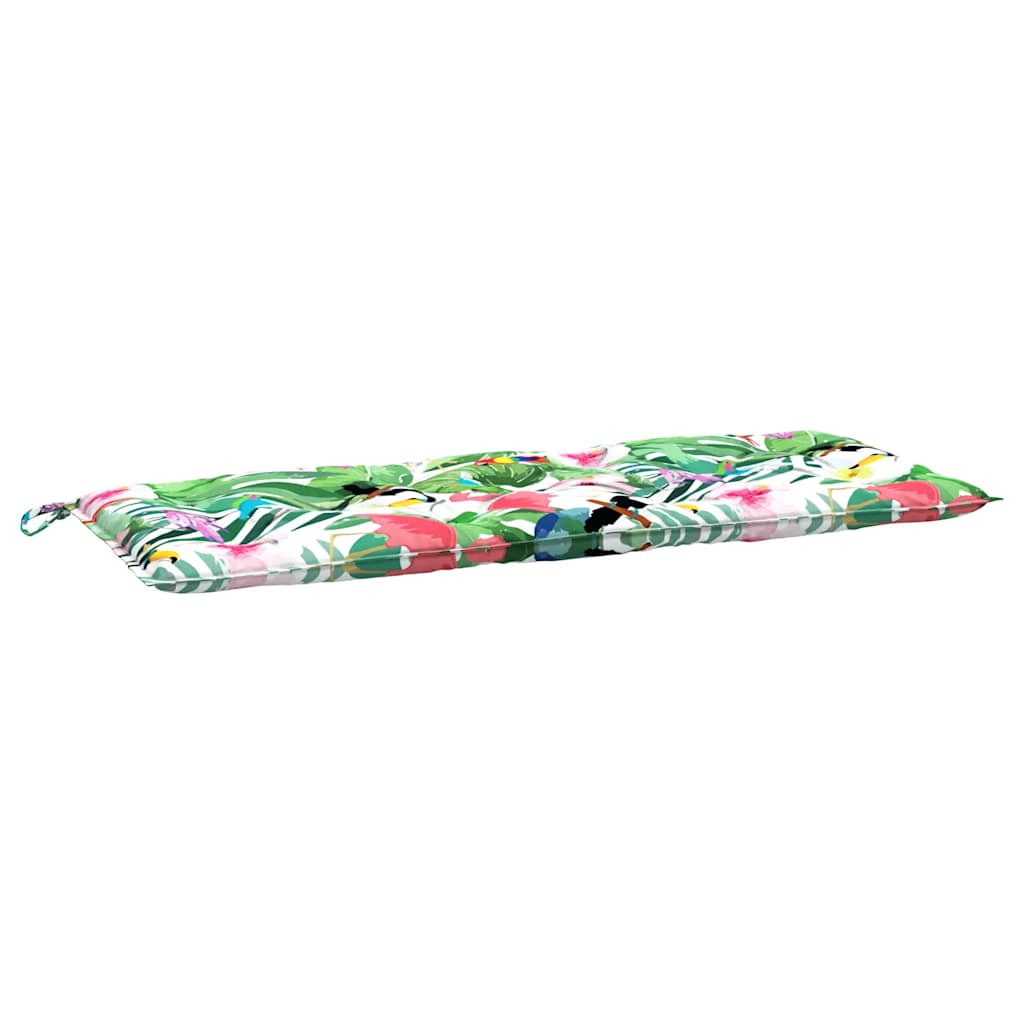 Garden Bench Cushions 2 pcs. Multicoloured 120x50x7 cm Fabric