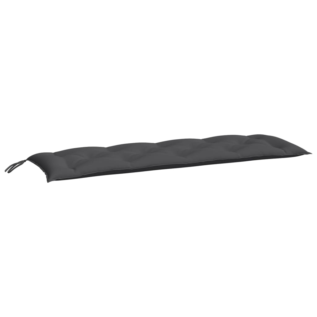 Coussins pour banc de jardin 2 pcs anthracite 150x50x7 cm Tissu Oxford