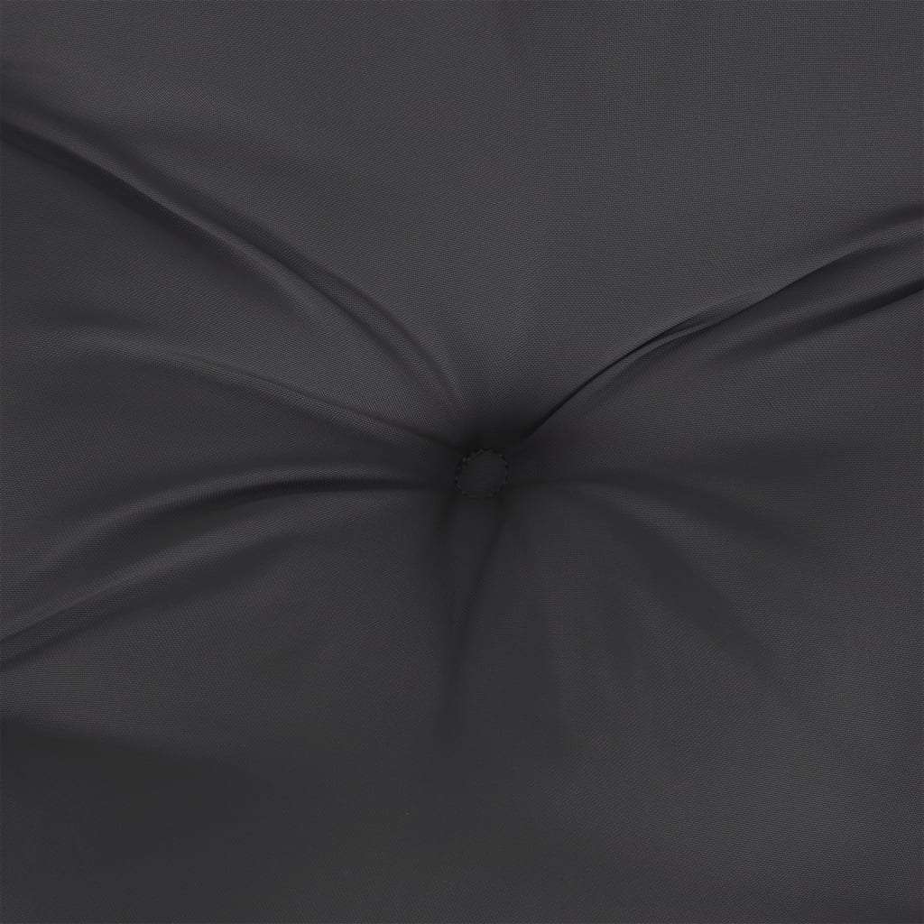 Garden Bench Cushions 2 pcs. Black 150x50x7 cm Oxford Fabric