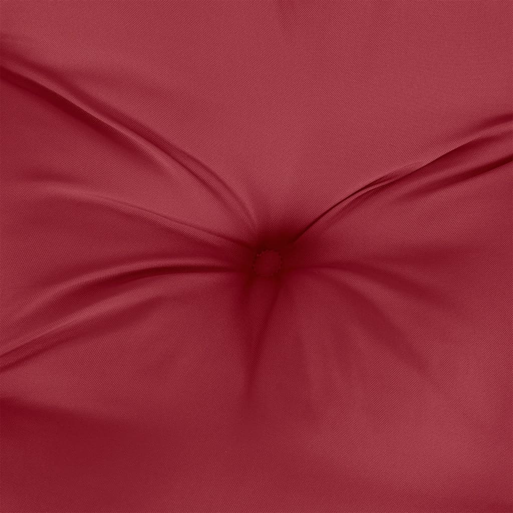Garden Bench Cushions 2 pcs Wine Red 180x50x7 cm Oxford Fabric