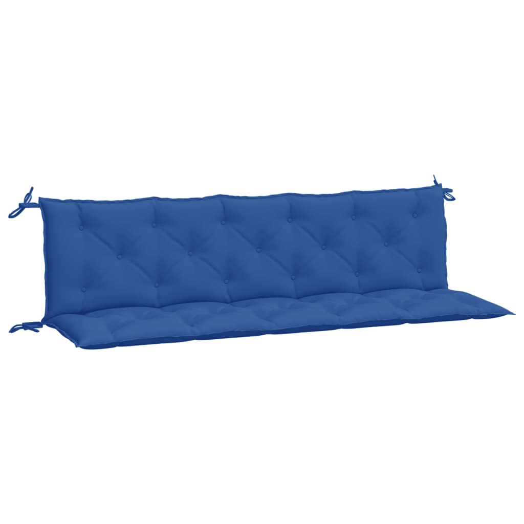 Garden Bench Cushions 2 pcs. Blue 180x50x7 cm Oxford Fabric