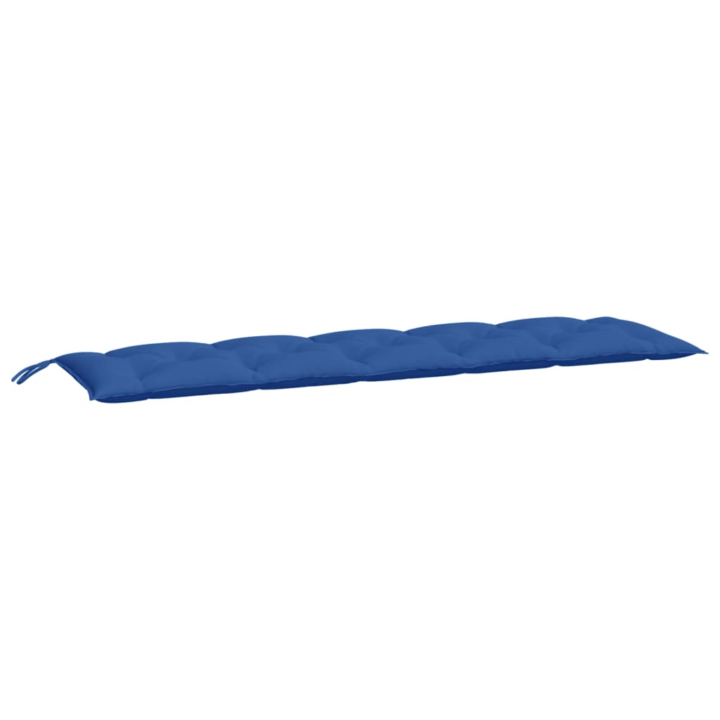 Garden Bench Cushions 2 pcs. Blue 180x50x7 cm Oxford Fabric