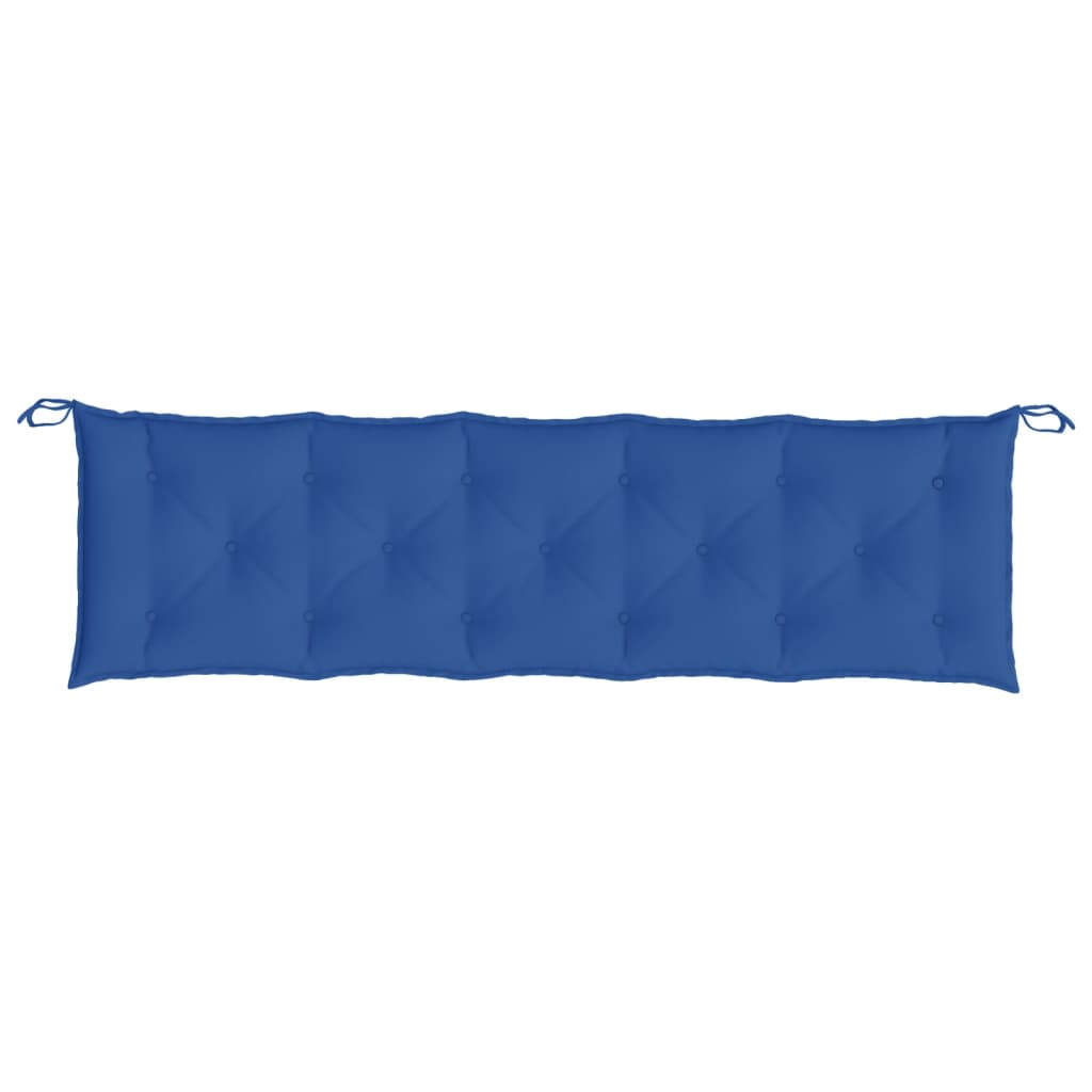 Garden Bench Cushions 2 pcs. Blue 180x50x7 cm Oxford Fabric